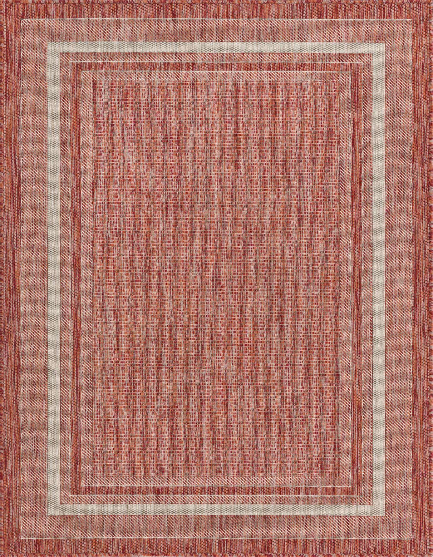 4' x 6' Easy-Clean Border Indoor / Outdoor Rug