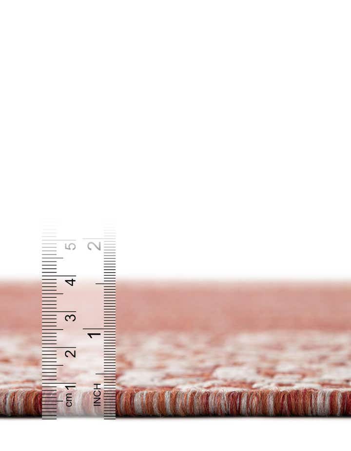 7' 10 x 11' Easy-Clean Border Indoor / Outdoor Rug