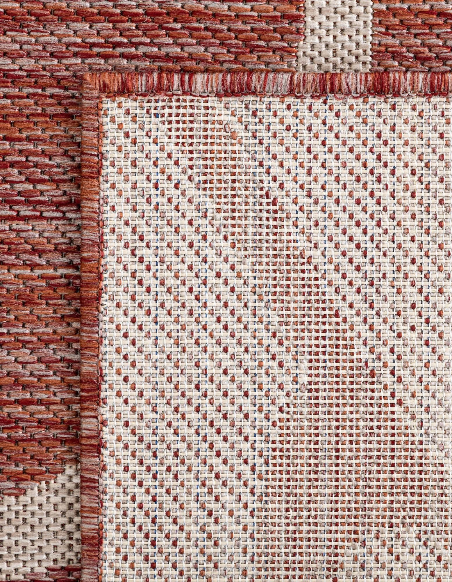 4' x 6' Easy-Clean Botanical Indoor / Outdoor Rug