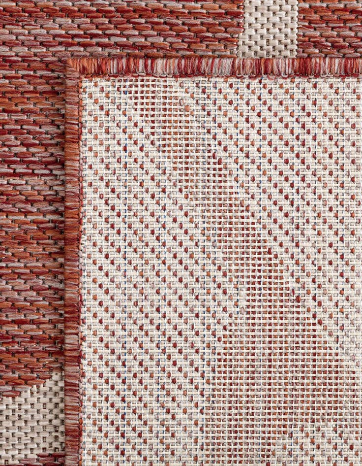 Detail image of 9' x 12'  Washable Botanical Indoor / Outdoor Rug