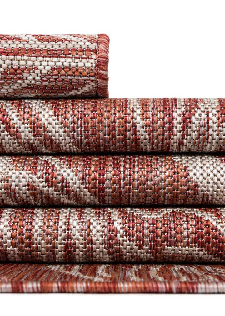 7' x 10' Easy-Clean Botanical Indoor / Outdoor Rug