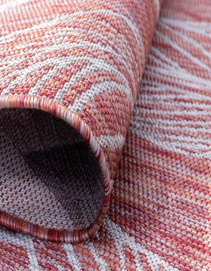 Detail image of 9' x 12'  Washable Botanical Indoor / Outdoor Rug