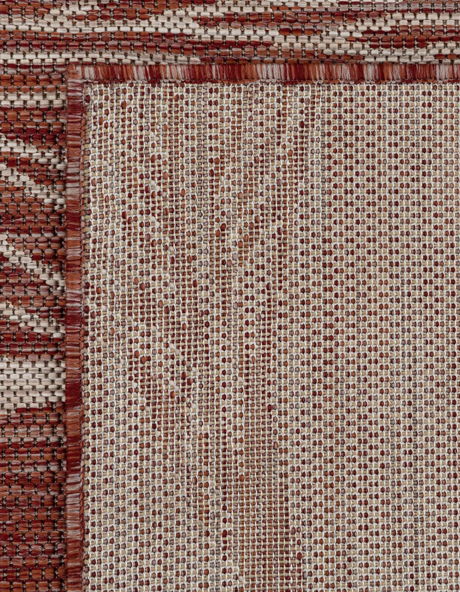 5' 3 x 8' Easy-Clean Botanical Indoor / Outdoor Rug