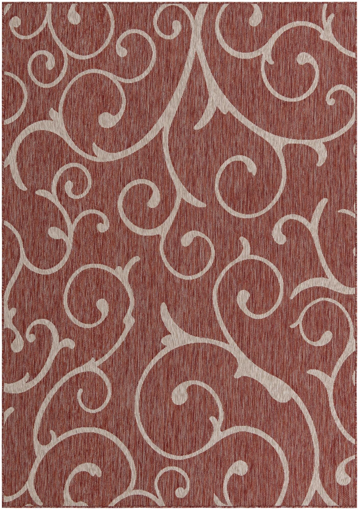 Primary image 215cm x 305cm  Washable Botanical Indoor / Outdoor Alfombra