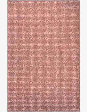 5' 3 x 8' Easy-Clean Checkered Indoor / Outdoor Rug