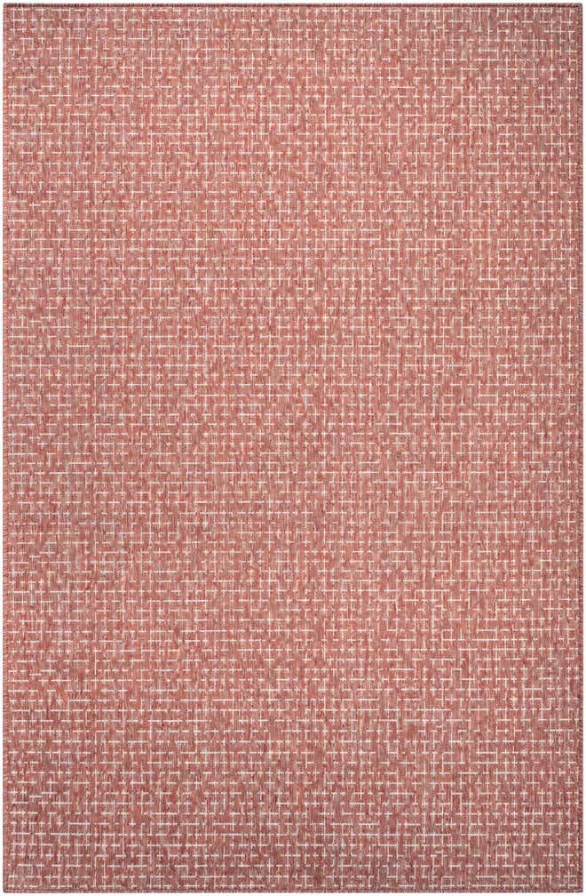 5' 3 x 8' Easy-Clean Checkered Indoor / Outdoor Rug