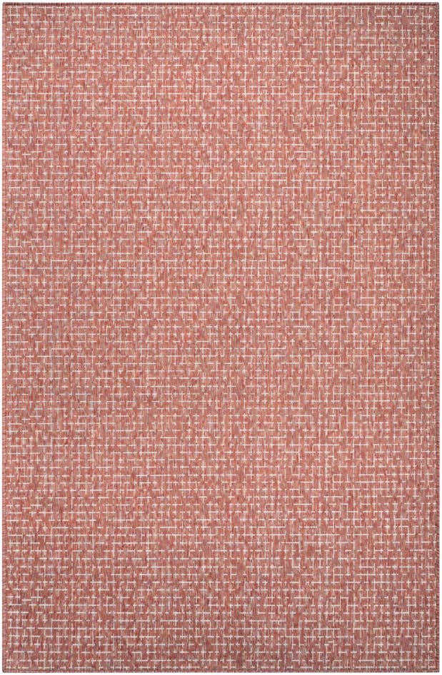 Detail image of 5' 3 x 8' Easy-Clean Checkered Indoor / Outdoor Rug