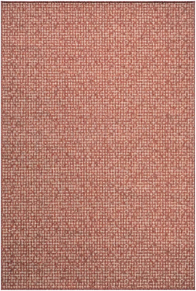 Detail image of 6' x 9' Easy-Clean Checkered Indoor / Outdoor Rug