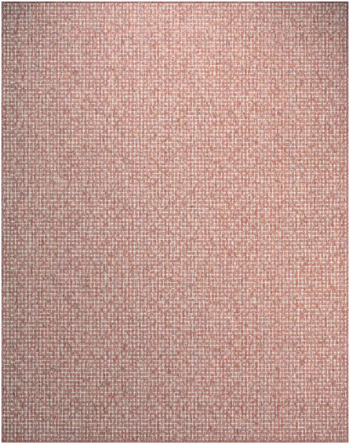 7' 10 x 10' Easy-Clean Checkered Indoor / Outdoor Rug