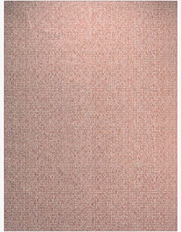 9' x 12' Easy-Clean Checkered Indoor / Outdoor Rug