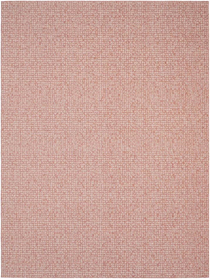 Detail image of 9' x 12' Easy-Clean Checkered Indoor / Outdoor Rug