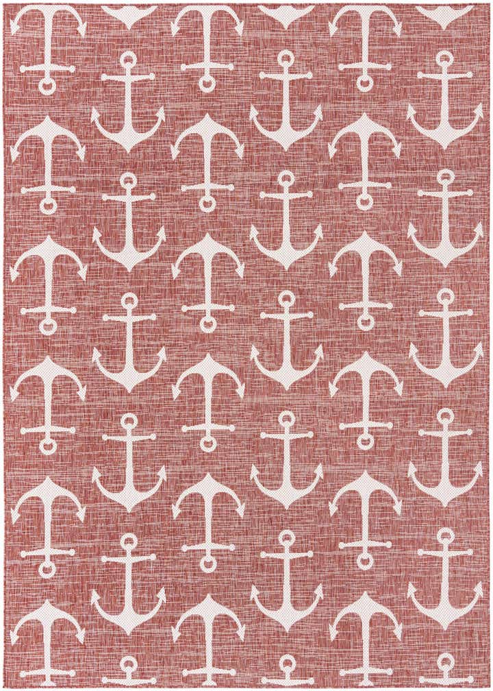 7' 10 x 11' Easy-Clean Coastal Indoor / Outdoor Rug