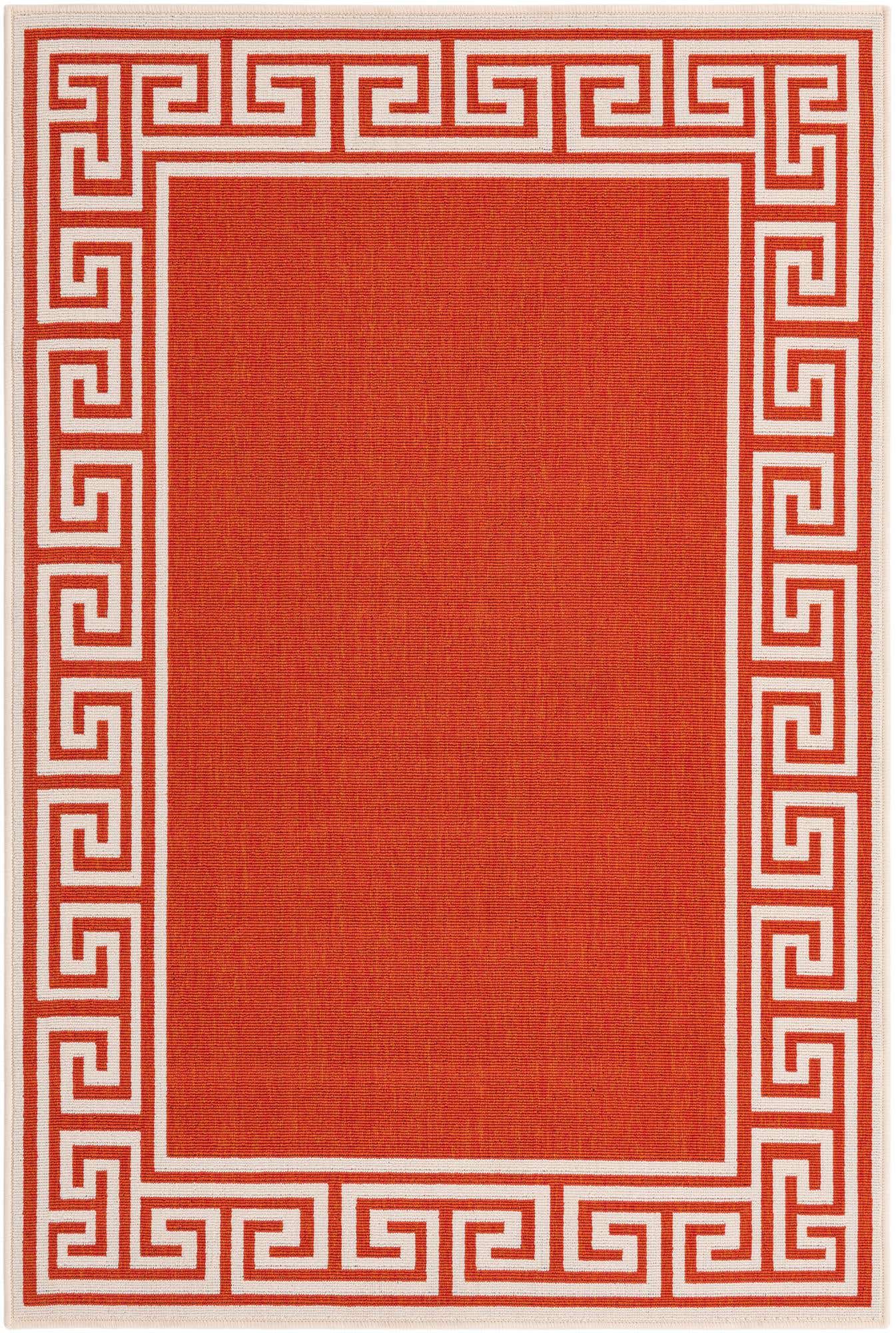 4' x 6' Easy-Clean Coastal Indoor / Outdoor Rug