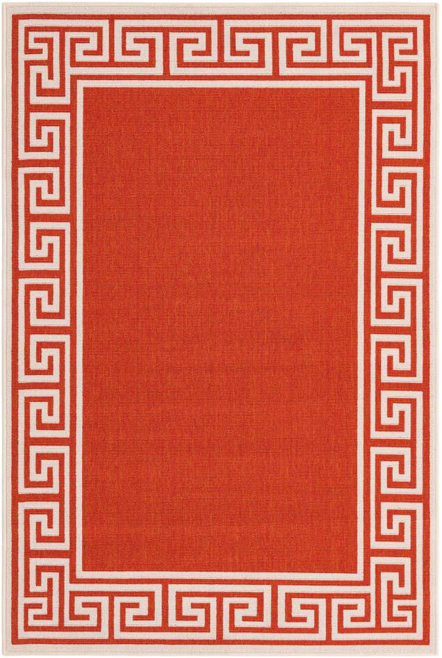 Detail image of 4' x 6' Easy-Clean Coastal Indoor / Outdoor Rug