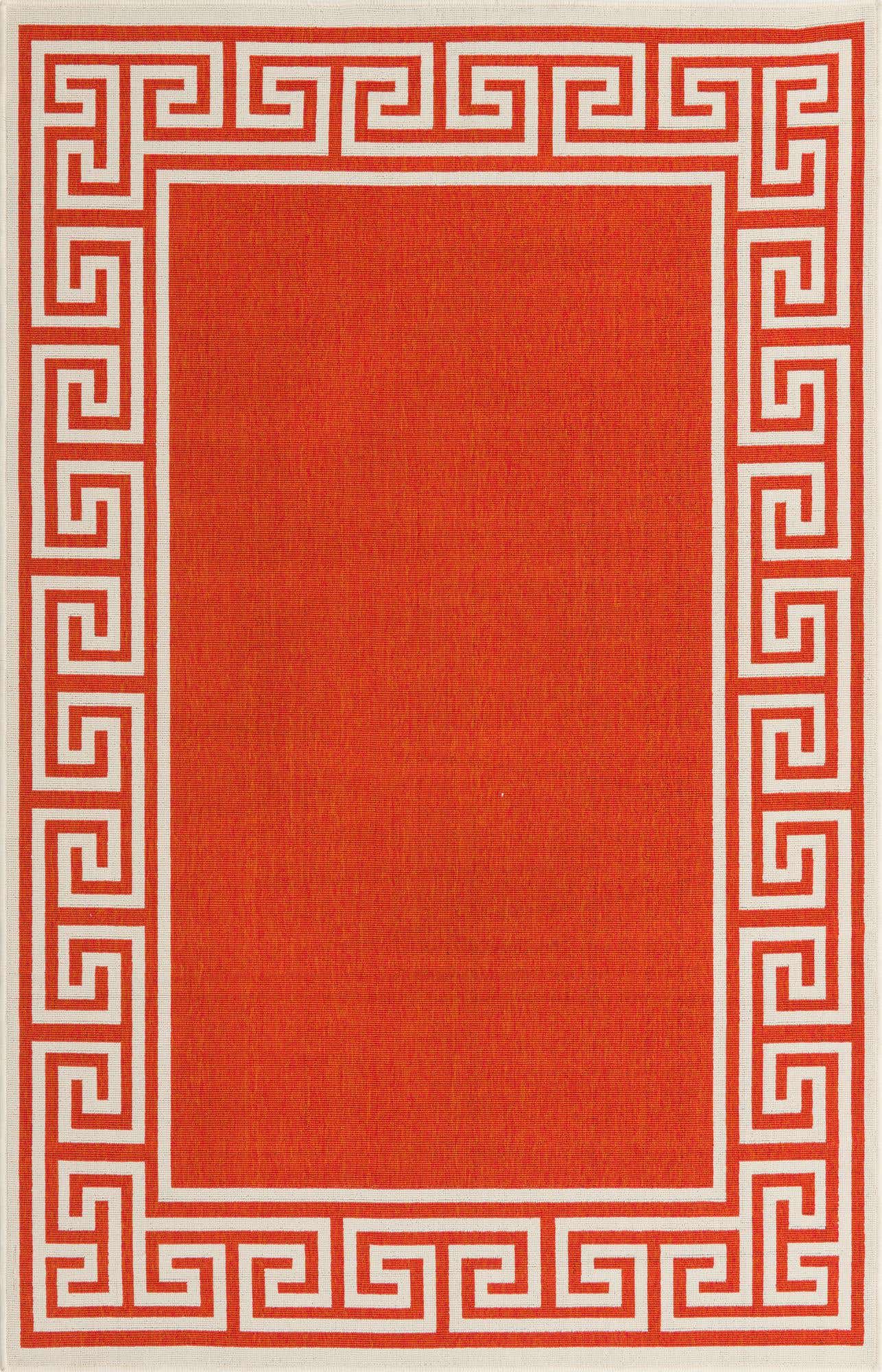 5' 3 x 8' Easy-Clean Coastal Indoor / Outdoor Rug