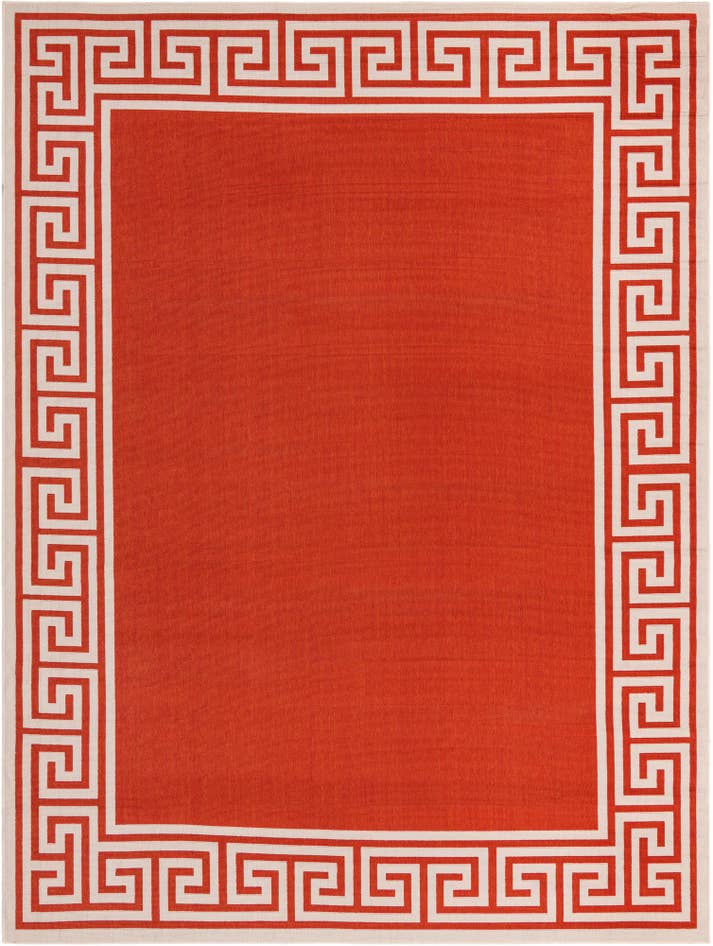 Detail image of 9' x 12' Easy-Clean Coastal Indoor / Outdoor Rug