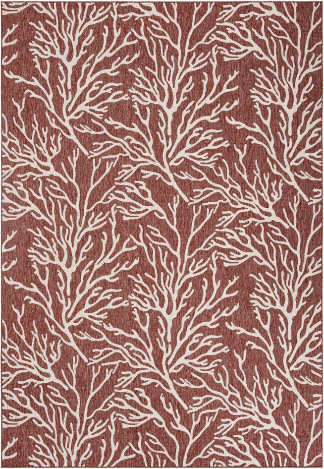 Detail image of 10' x 14' Easy-Clean Coastal Indoor / Outdoor Rug