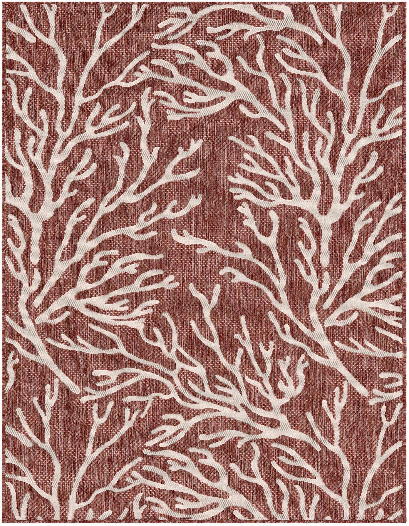 4' x 6' Easy-Clean Coastal Indoor / Outdoor Rug