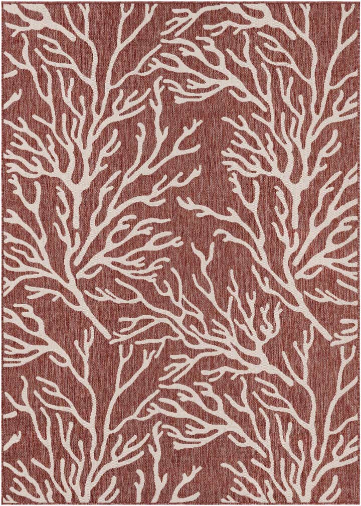 6' x 9' Easy-Clean Coastal Indoor / Outdoor Rug