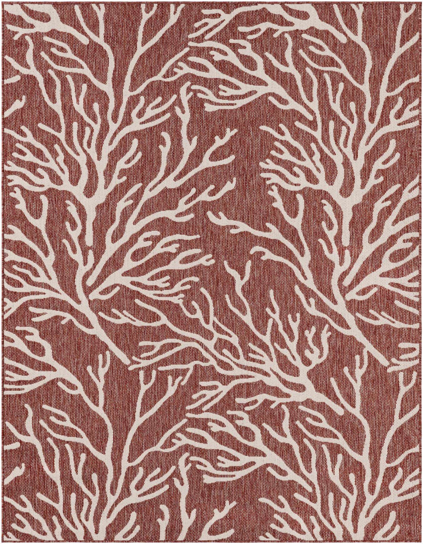 6' x 9' Easy-Clean Coastal Indoor / Outdoor Rug