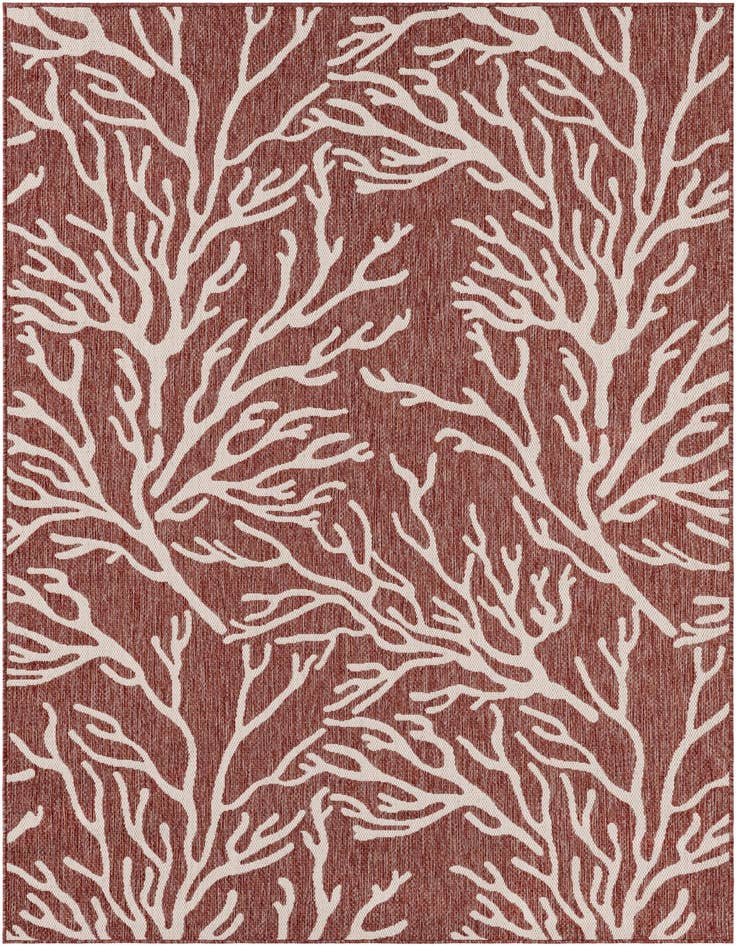 Detail image of 6' x 9' Easy-Clean Coastal Indoor / Outdoor Rug
