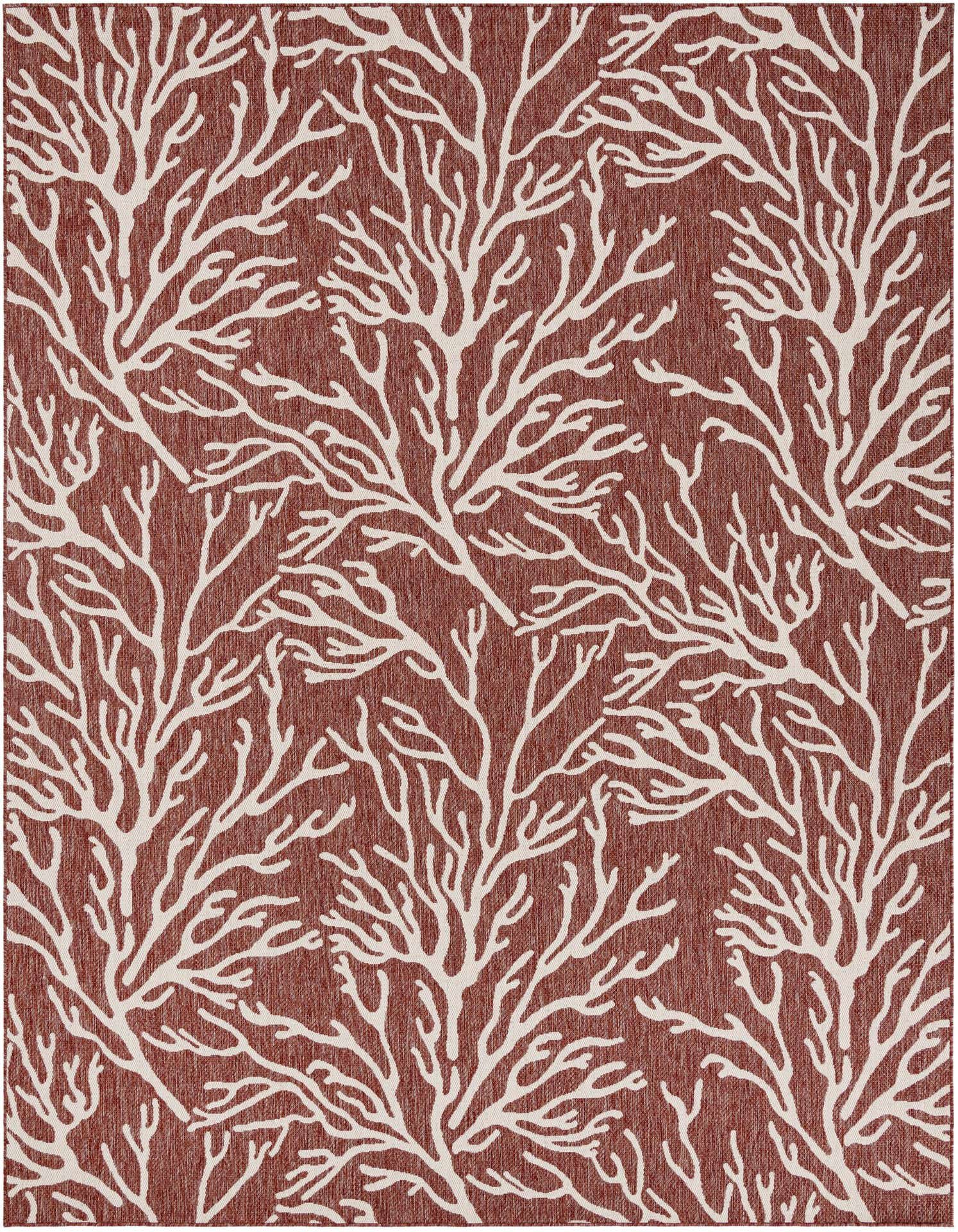 9' x 12' Easy-Clean Coastal Indoor / Outdoor Rug