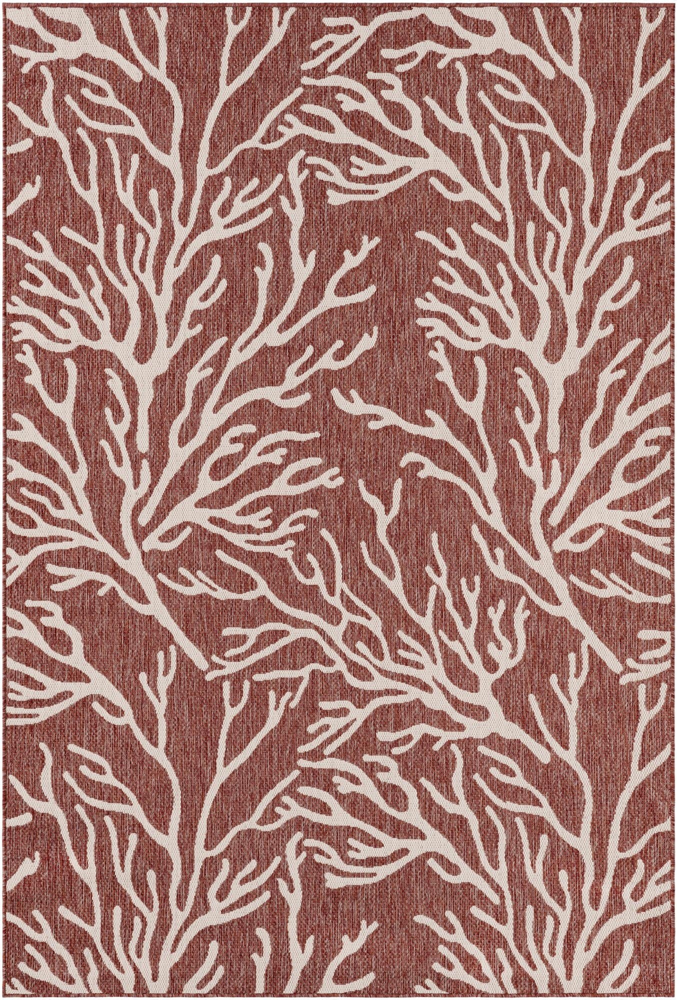 Primary image 6' x 9'  Washable Coastal Indoor / Outdoor Rug