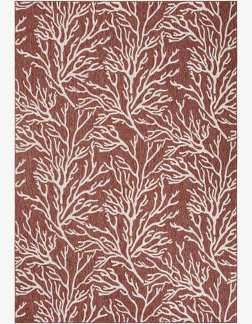 10' x 14' Easy-Clean Coastal Indoor / Outdoor Rug