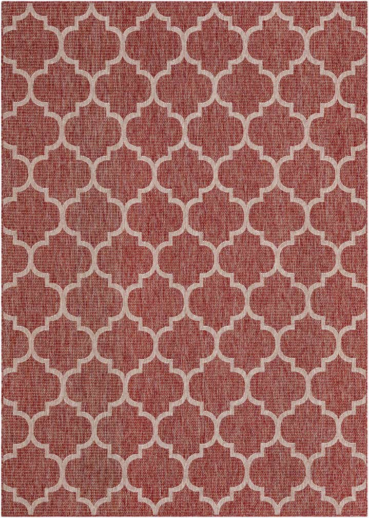 7' x 10' Easy-Clean Lattice Indoor / Outdoor Rug