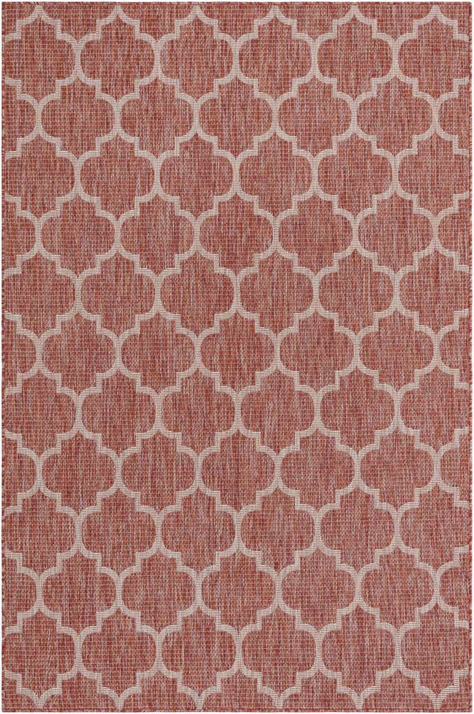 185cm x 275cm Leicht zu reinigen Lattice Innen- / Außenbereich Teppich