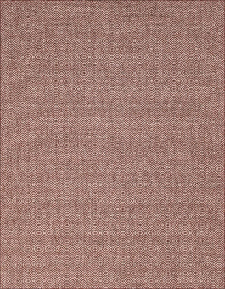 Detail image of 9' x 12' Easy-Clean Lattice Indoor / Outdoor Rug