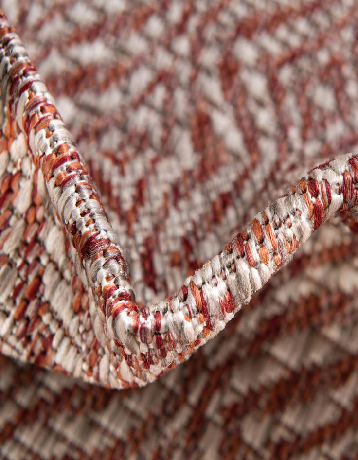 Detail image of 125cm x 185cm  Washable Lattice Indoor / Outdoor Rug