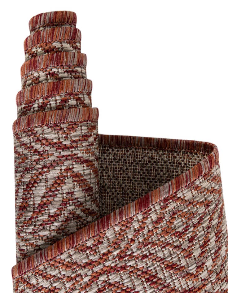 Detail image of 125cm x 185cm  Washable Lattice Indoor / Outdoor Rug