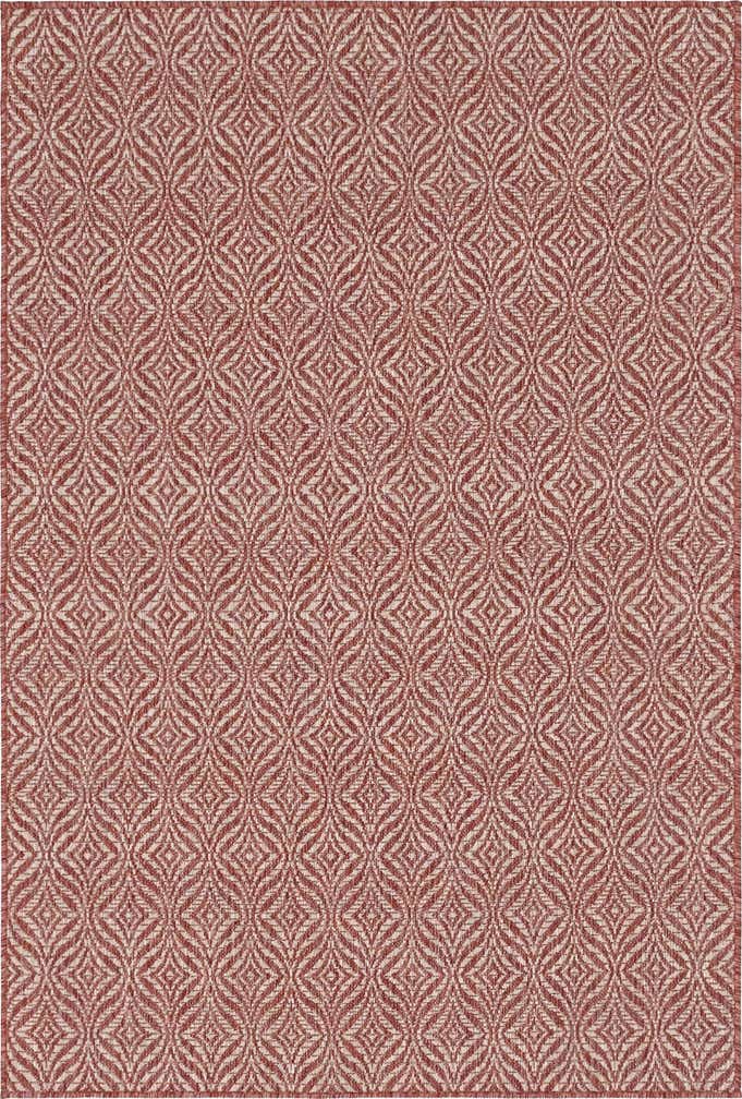 4' x 6' Easy-Clean Lattice Indoor / Outdoor Rug