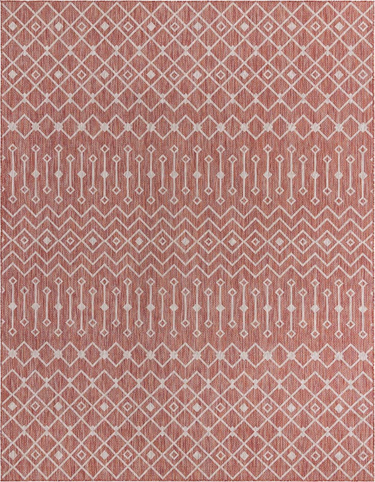 Detail image of 10' x 14' Easy-Clean Lattice Indoor / Outdoor Rug
