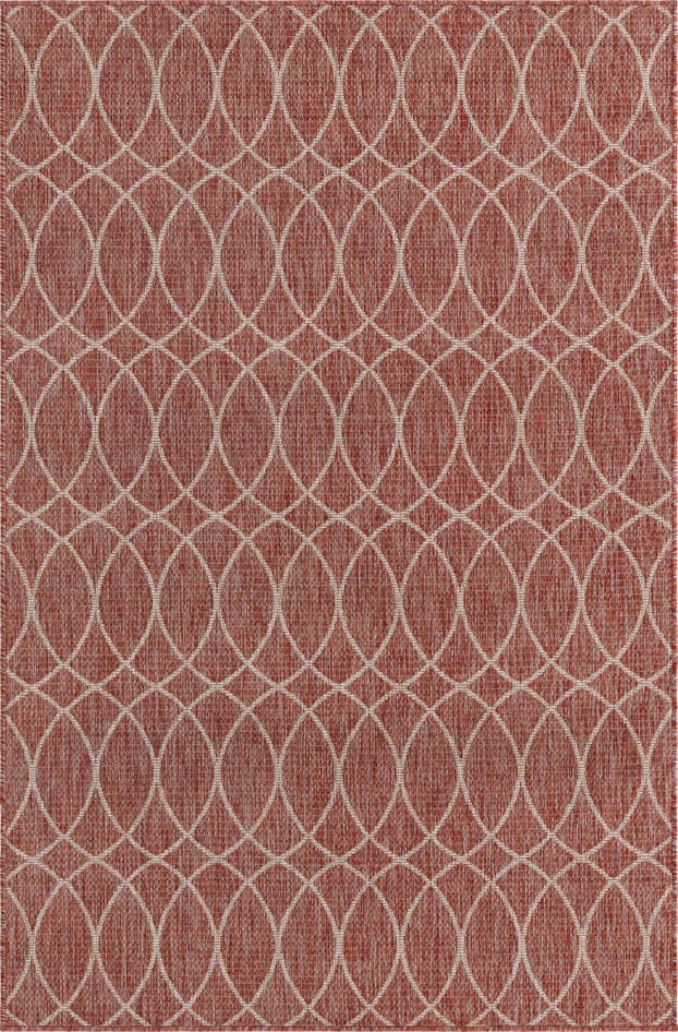Detailansicht von 160cm x 245cm Leicht zu reinigen Lattice Innen- / Außenbereich Teppich
