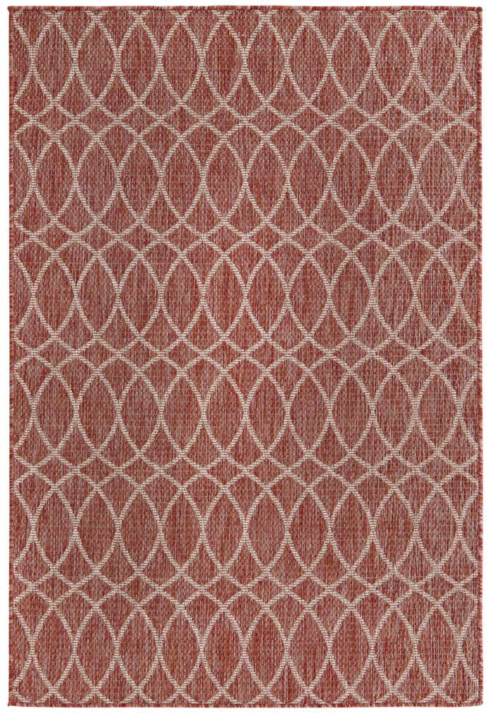 125cm x 185cm Easy-Clean Lattice Indoor / Outdoor Rug