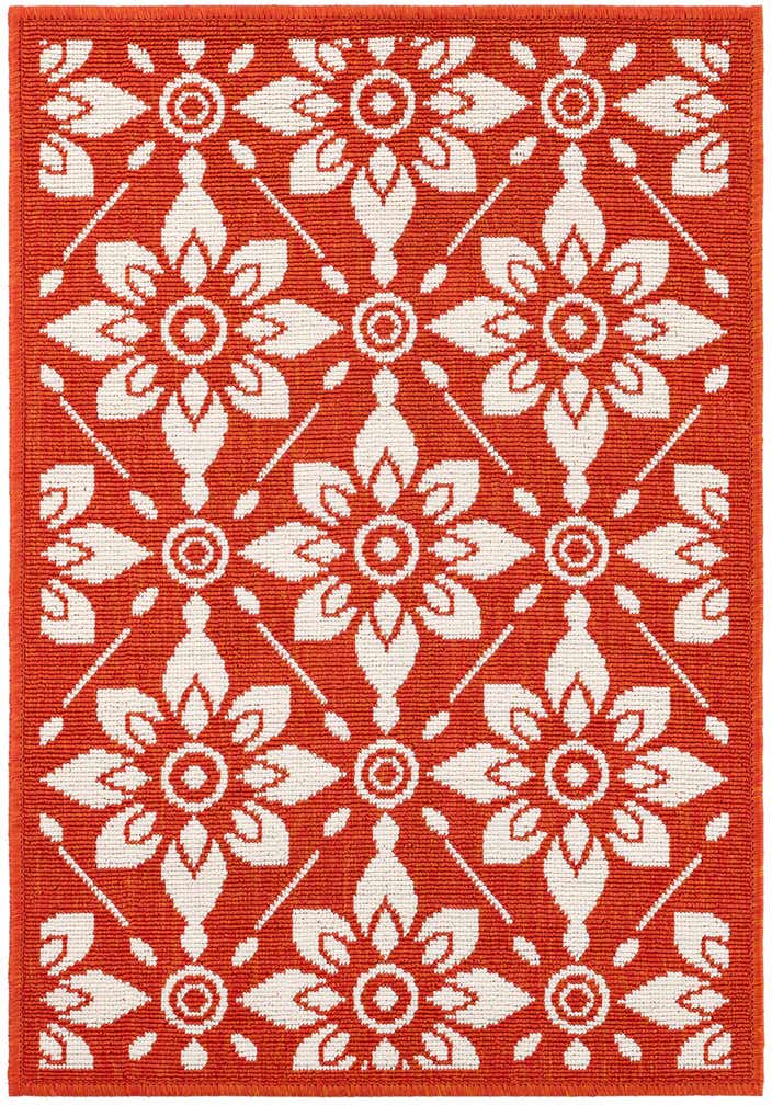 2' x 3' Easy-Clean Lattice Indoor / Outdoor Rug