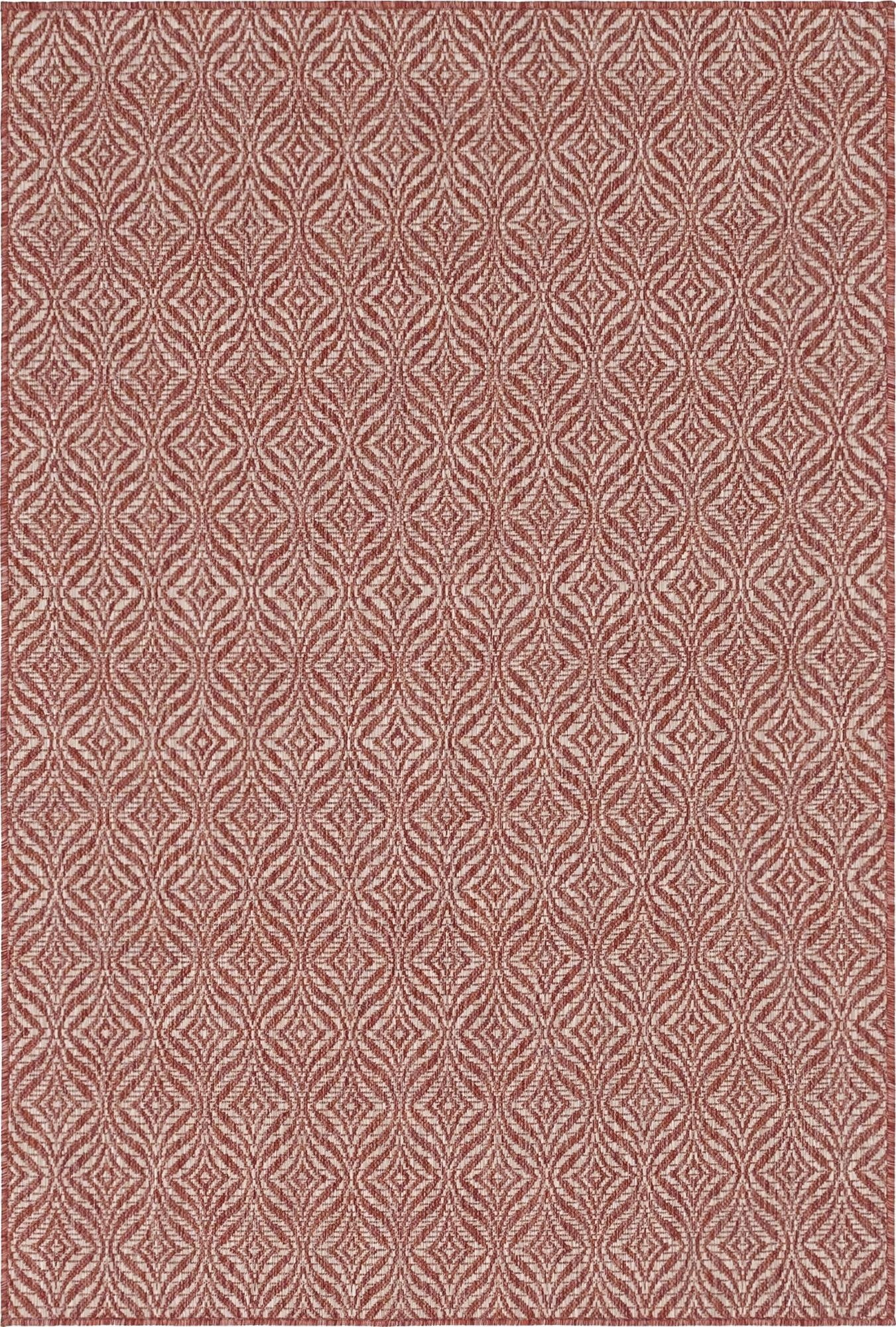 Primary image 125cm x 185cm  Washable Lattice Indoor / Outdoor Rug