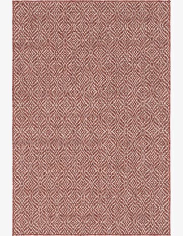 4' x 6' Easy-Clean Lattice Indoor / Outdoor Rug