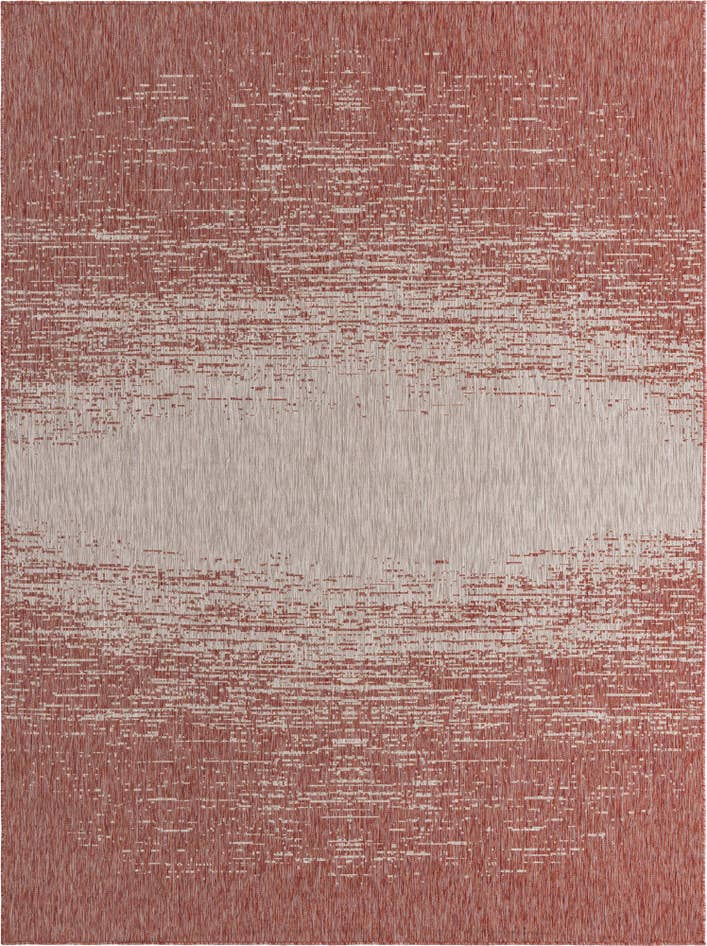 Detail image of 9' x 12' Easy-Clean Modern Indoor / Outdoor Rug