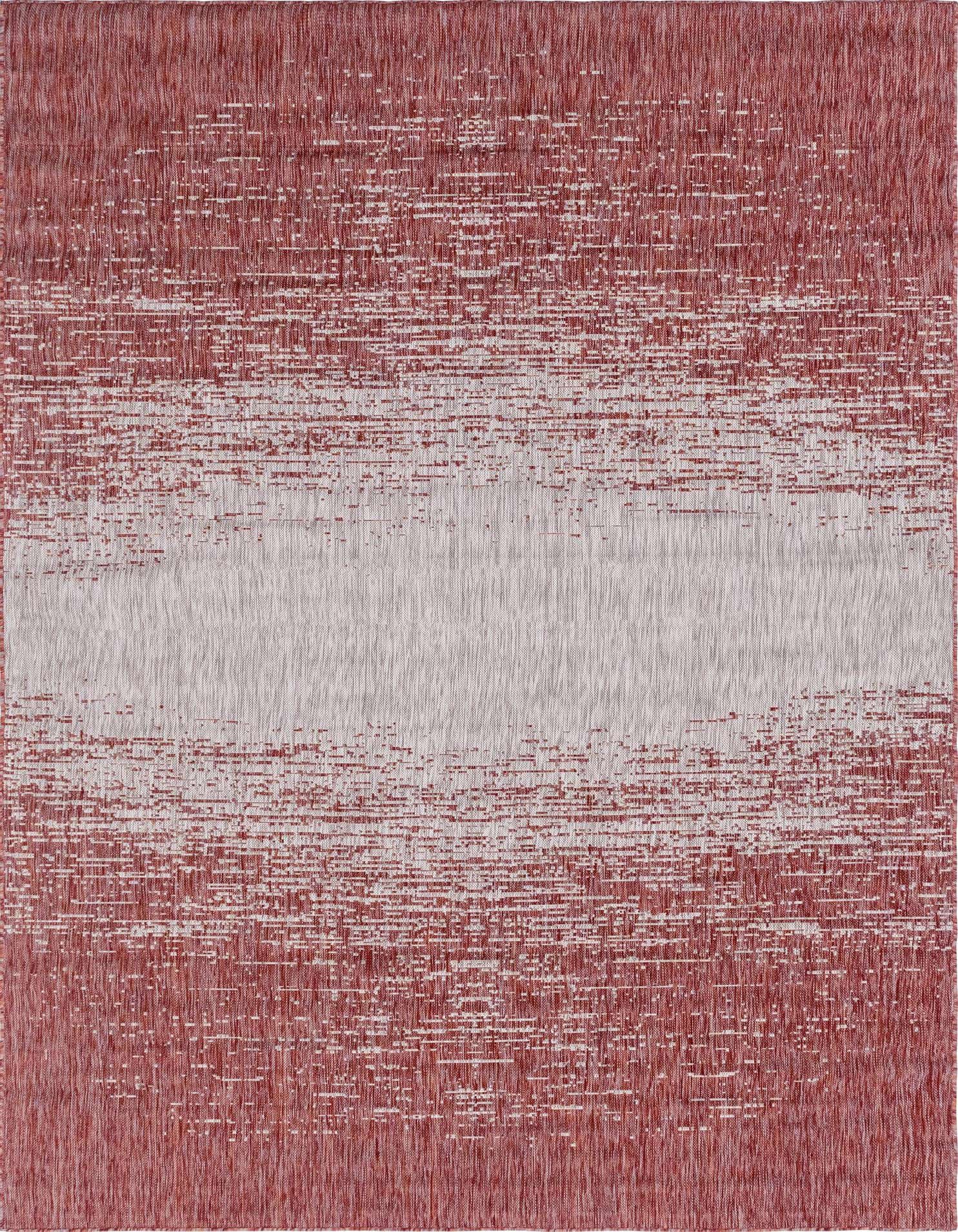 7' 10 x 11' Easy-Clean Modern Indoor / Outdoor Rug