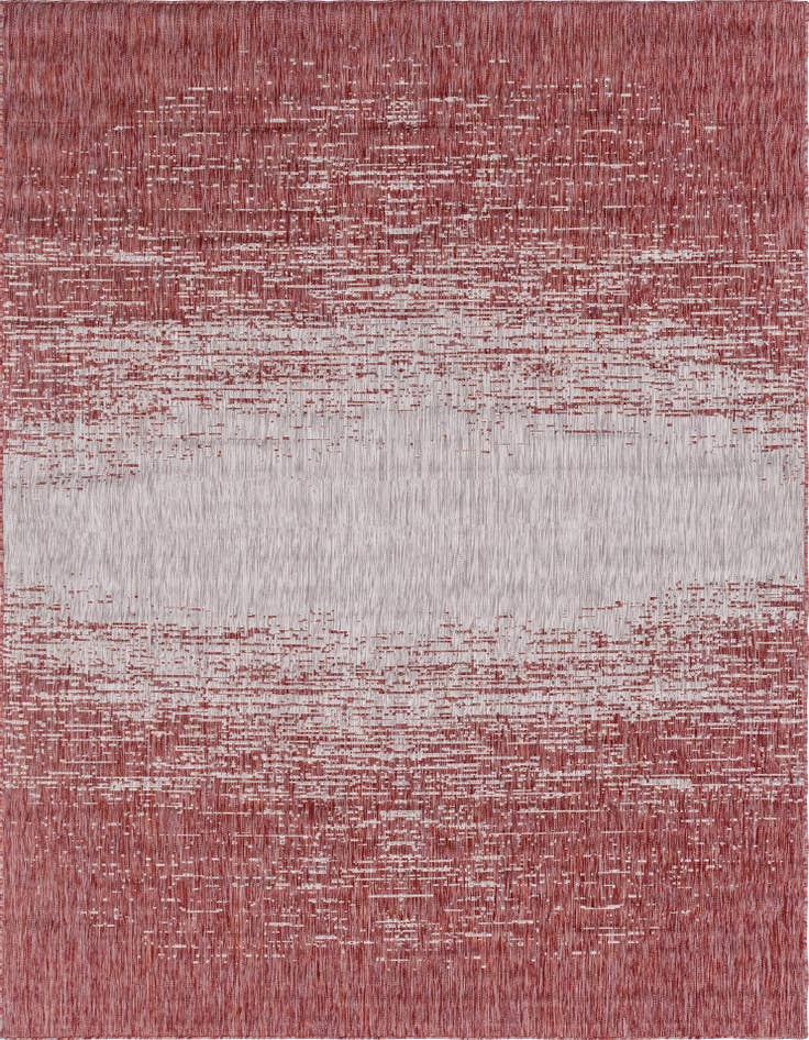 Detail image of 7' 10 x 11' Easy-Clean Modern Indoor / Outdoor Rug