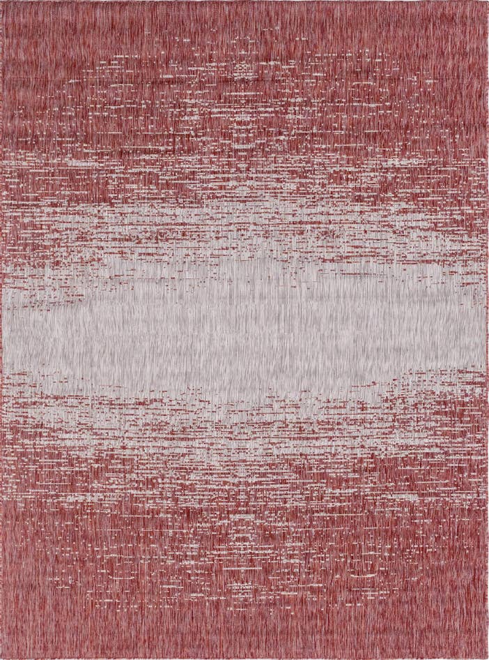 Detail image of 7' 10 x 11' Easy-Clean Modern Indoor / Outdoor Rug
