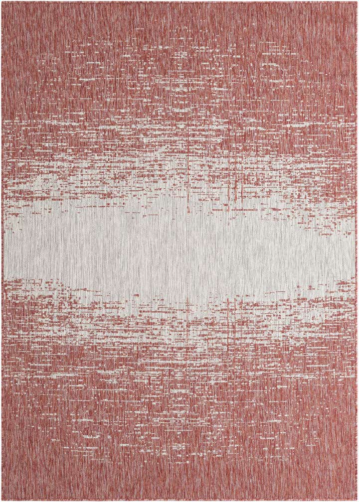 5' 3 x 8' Easy-Clean Modern Indoor / Outdoor Rug