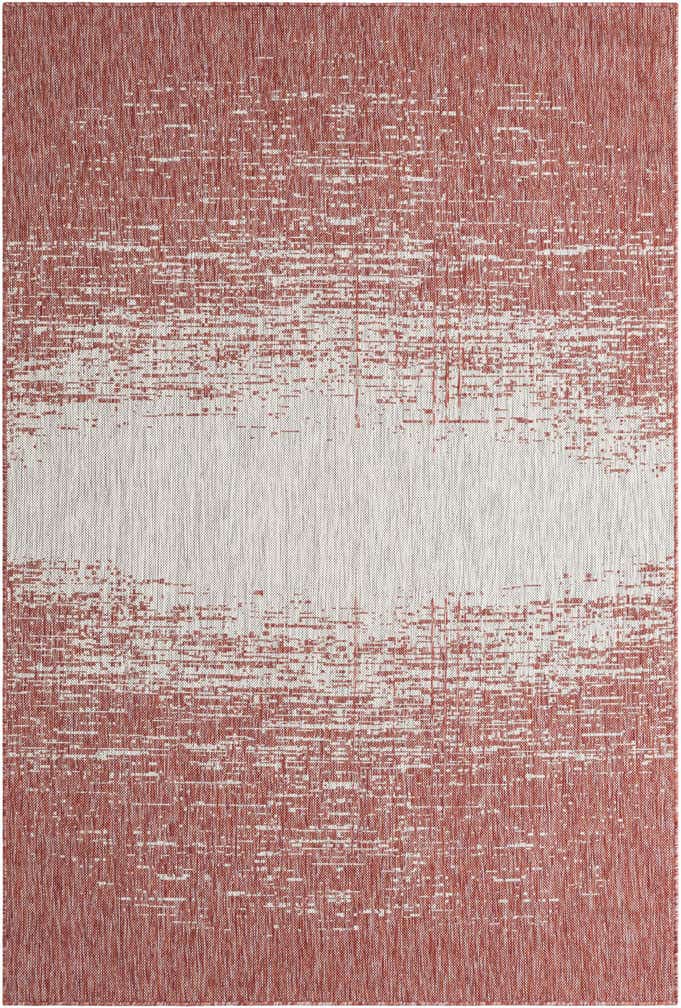 5' 3 x 8' Easy-Clean Modern Indoor / Outdoor Rug