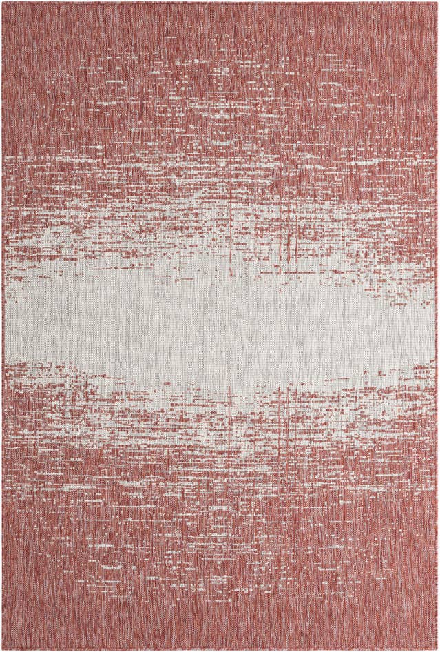 Detail image of 5' 3 x 8' Easy-Clean Modern Indoor / Outdoor Rug