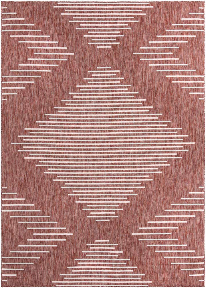 9' x 12' Easy-Clean Modern Indoor / Outdoor Rug