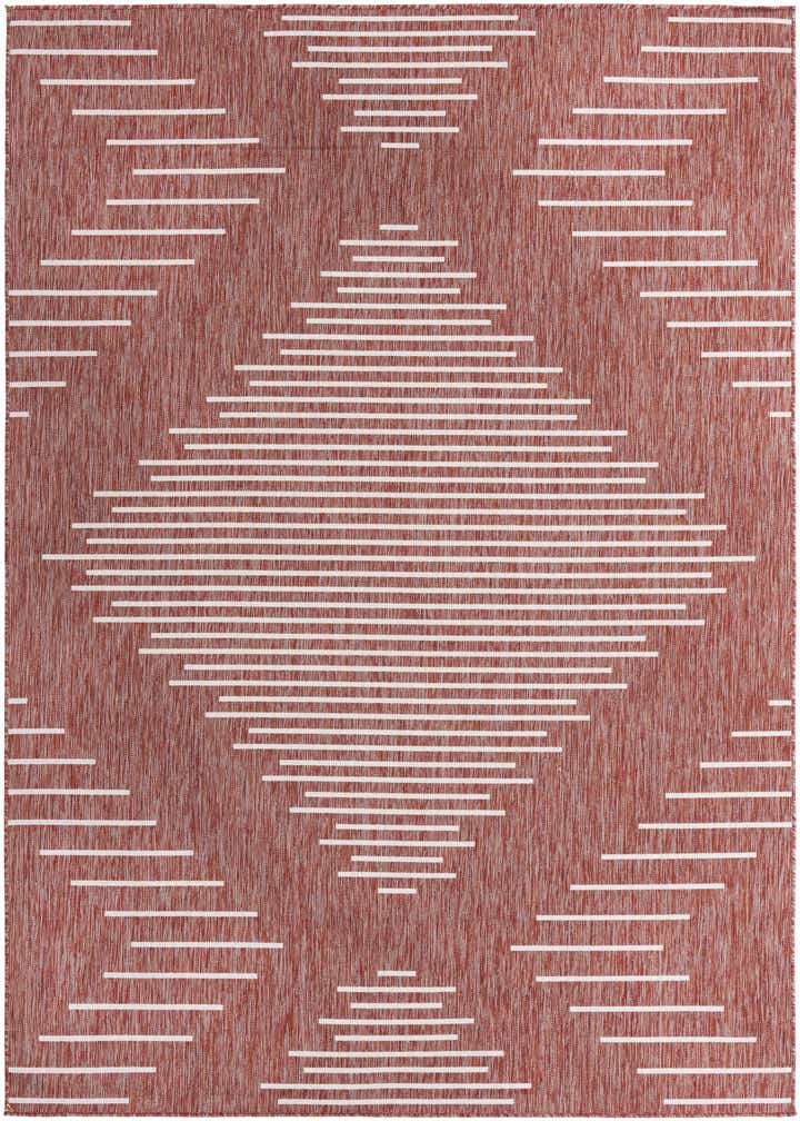 7' 10 x 10' Easy-Clean Modern Indoor / Outdoor Rug