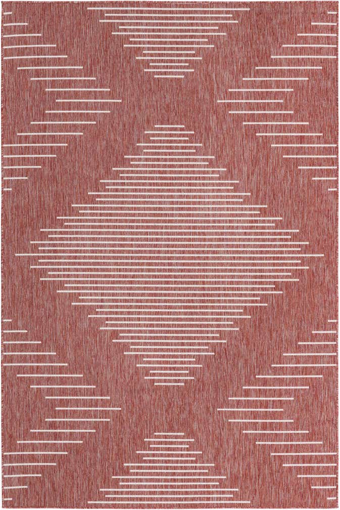 6' x 9' Easy-Clean Modern Indoor / Outdoor Rug